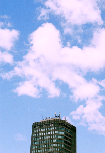 Cardiff to the See - Pinky Blue