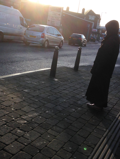 Pilars and light by Cardiff to the See