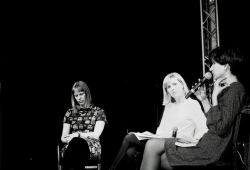 Ann Matthews., Gwenno Saunders & Agata Pyzik by Cardiff to the See